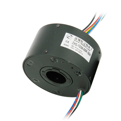 Precious metal: high quality carbon brush 360 gold-gold union rotary hoist electric socket custom slip ring