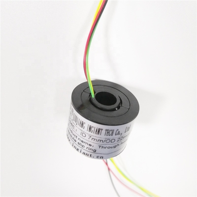 Transfer 22mm Diameter 2 Rotating Electrical Circuits 5A Through Bored Slip Ring
