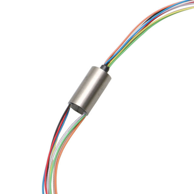 RC UAV Fish Anchor Brushless Motor Spinning Slip Ring Diameter 6mm Diameter 6mm 8CH 1A Circuits 1A Mini Conductive Slipring Rotary Joint