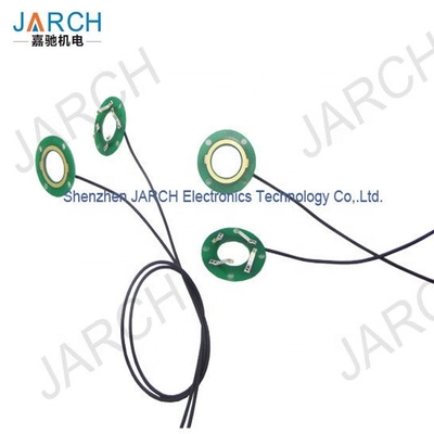 Precious Metal: Gold-Gold 1 Ultra Thin Slip Ring Compact Hollow Shaft Slip Ring For Laboratory Circuit Pancake Equipment