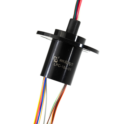 Capsule Slip Ring Electrical Slip Ring, 18 Circuits 2A 240VAC 300rpm for Electrical Test Equipment