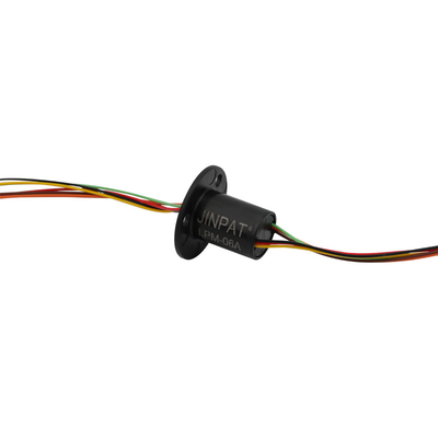 Mini Electrical Slip Ring, 6 Circuits Extremely Low Current 1A Capsule Electrical Noise, For Camera Stabilizer