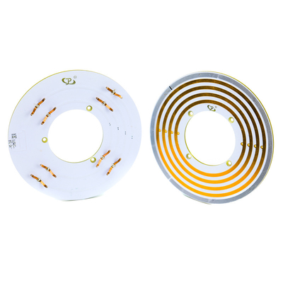 Precious metal pancake slip rings, 2 circuit 1A hole size 47mm, for test equipment ring slip ring