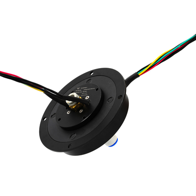 Precious Metal Pancake Slip Ring, 10 Circuits 5A Ethernet Slip Ring Asian Tool Slip Ring